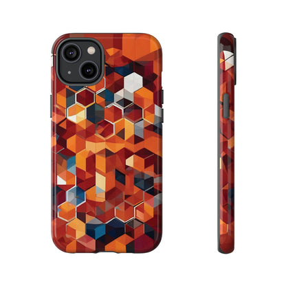 Honeycomb Design Tough Case - Colorwink