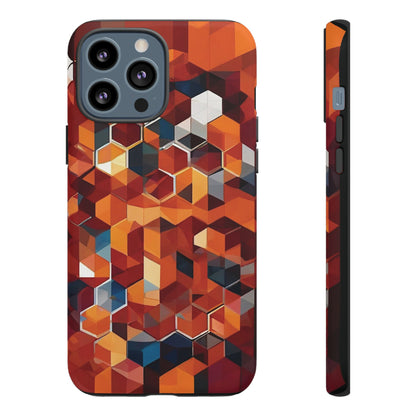 Honeycomb Design Tough Case - Colorwink