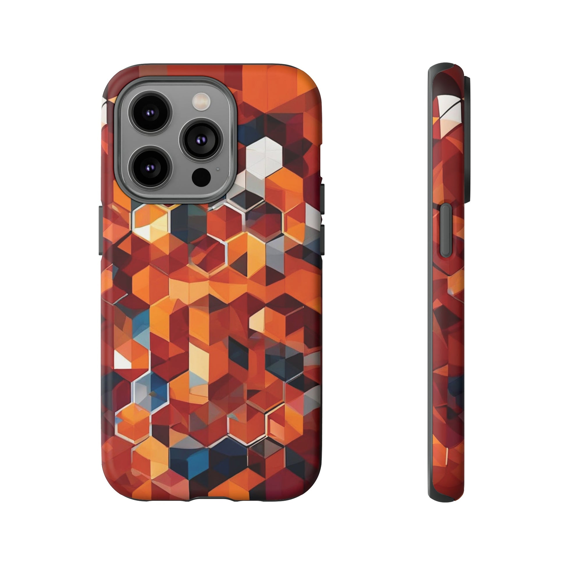 Honeycomb Design Tough Case - Colorwink