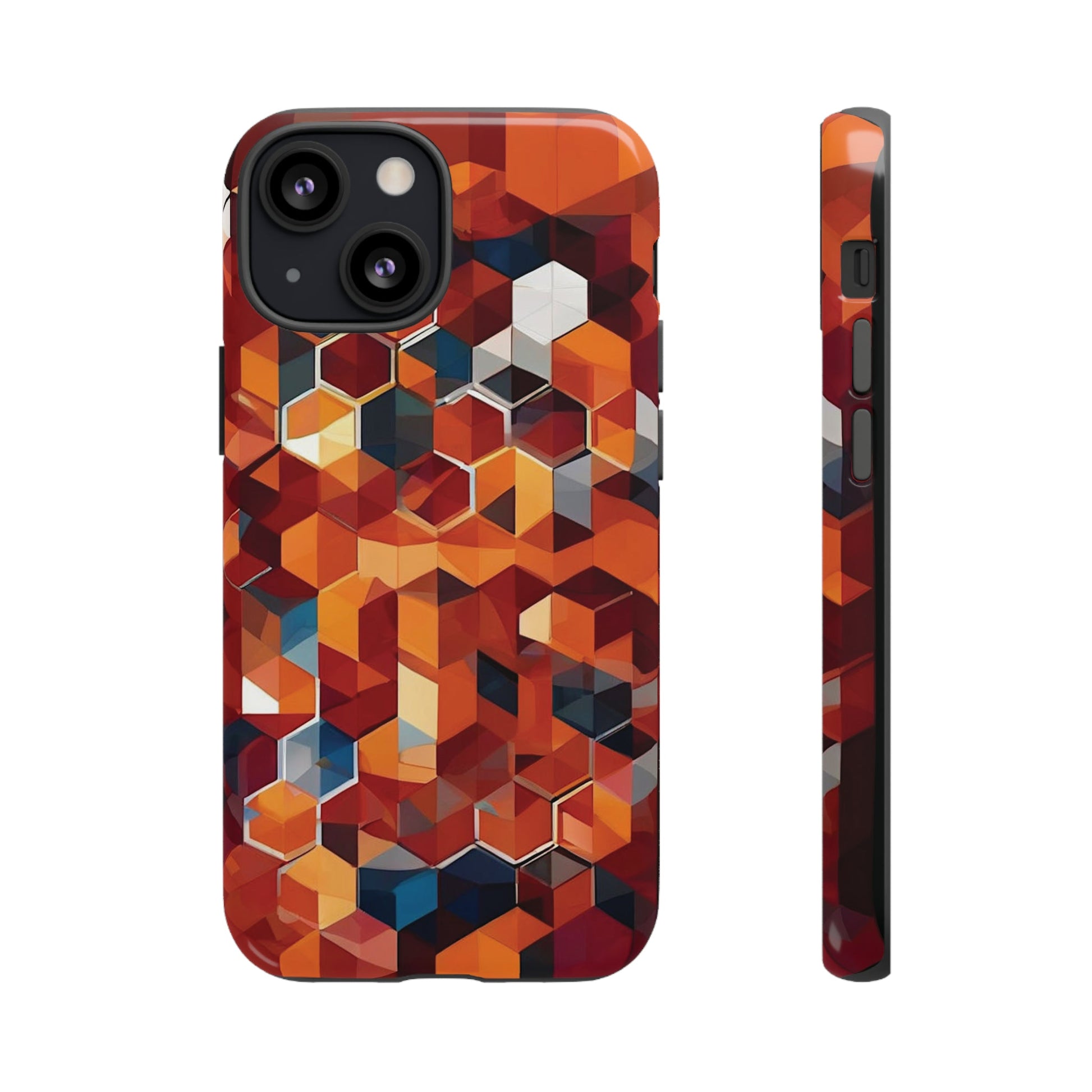 Honeycomb Design Tough Case - Colorwink