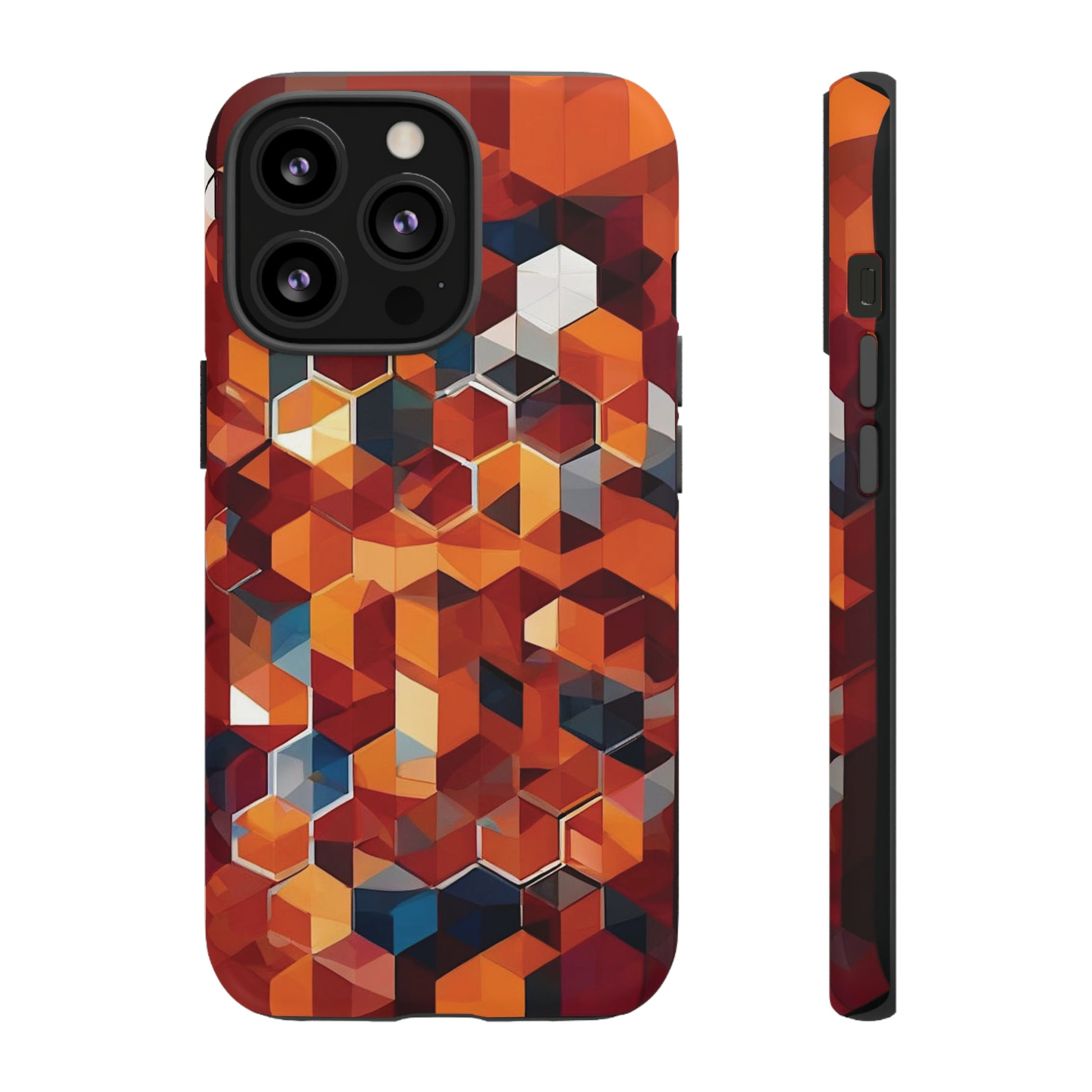 Honeycomb Design Tough Case - Colorwink