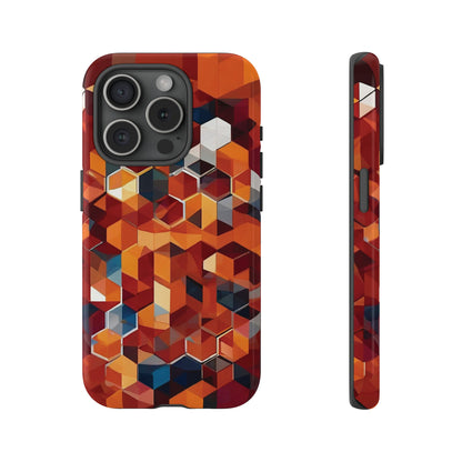 Honeycomb Design Tough Case - Colorwink