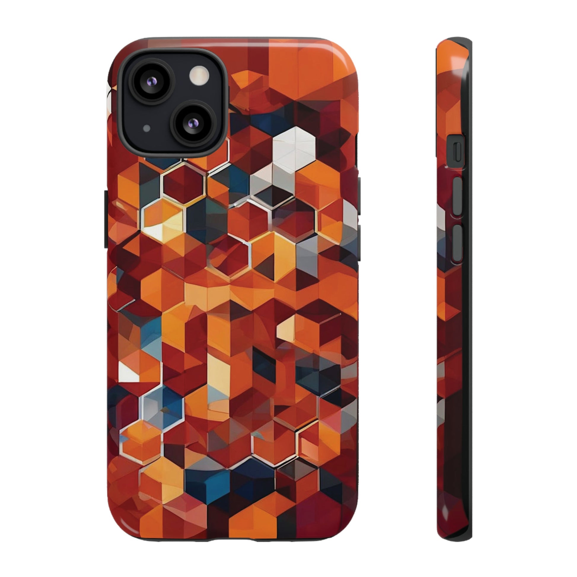 Honeycomb Design Tough Case - Colorwink