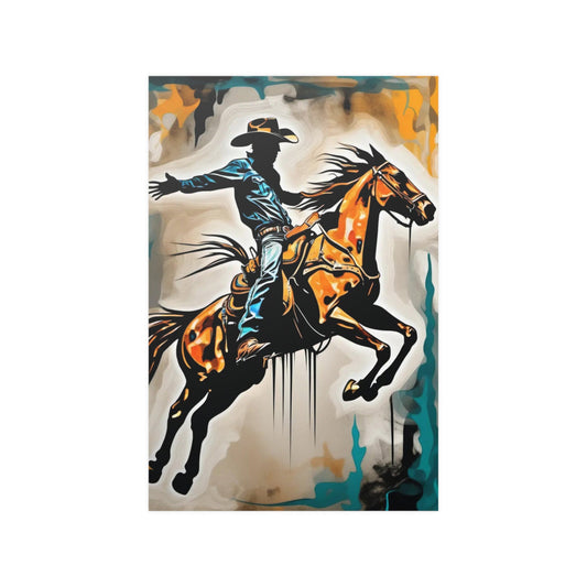 Horse Riding Poster - Colorwink