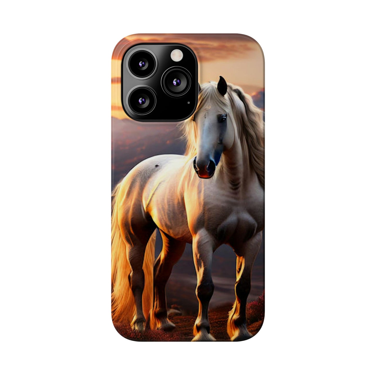 Horsey Slim Phone Case - Colorwink