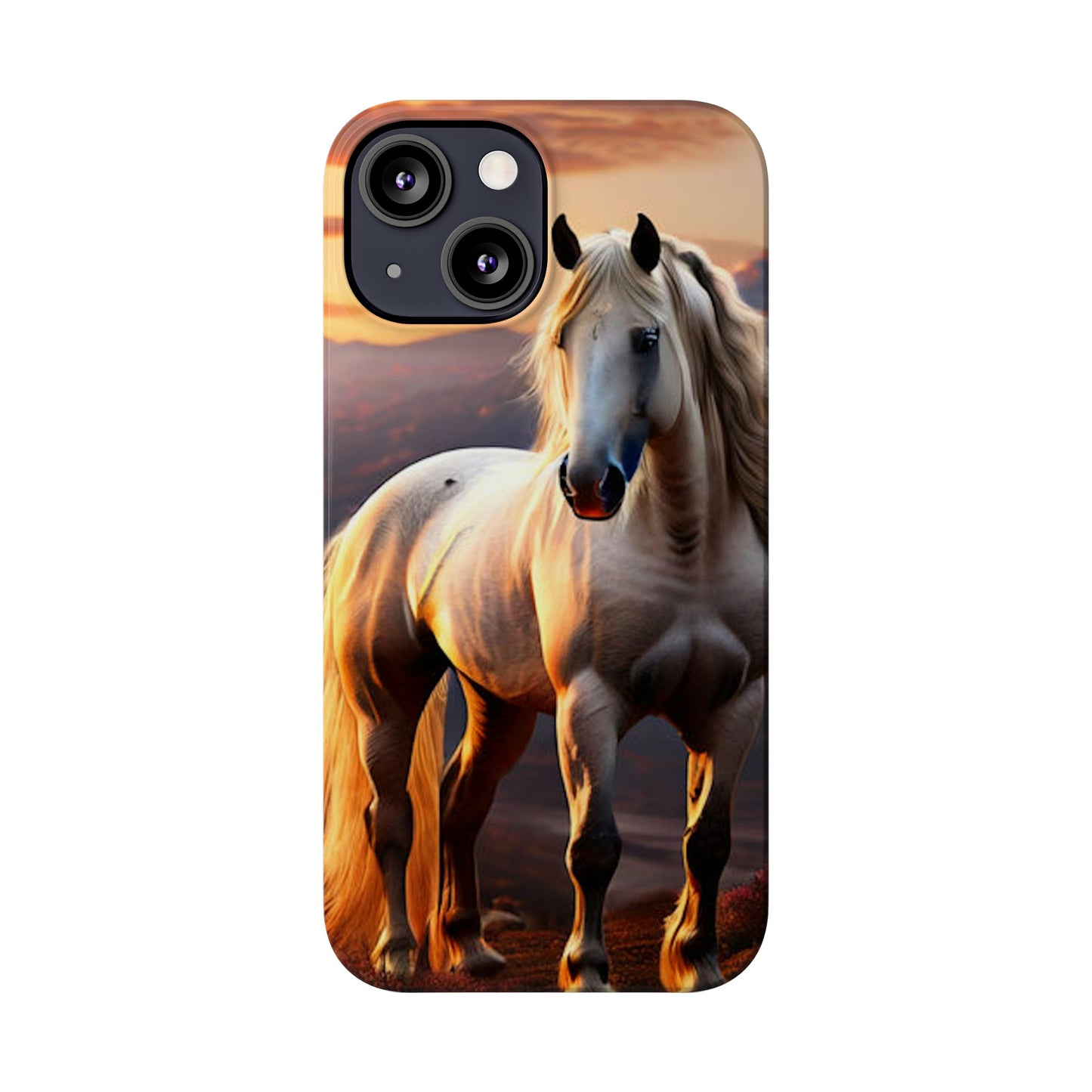 Horsey Slim Phone Case - Colorwink