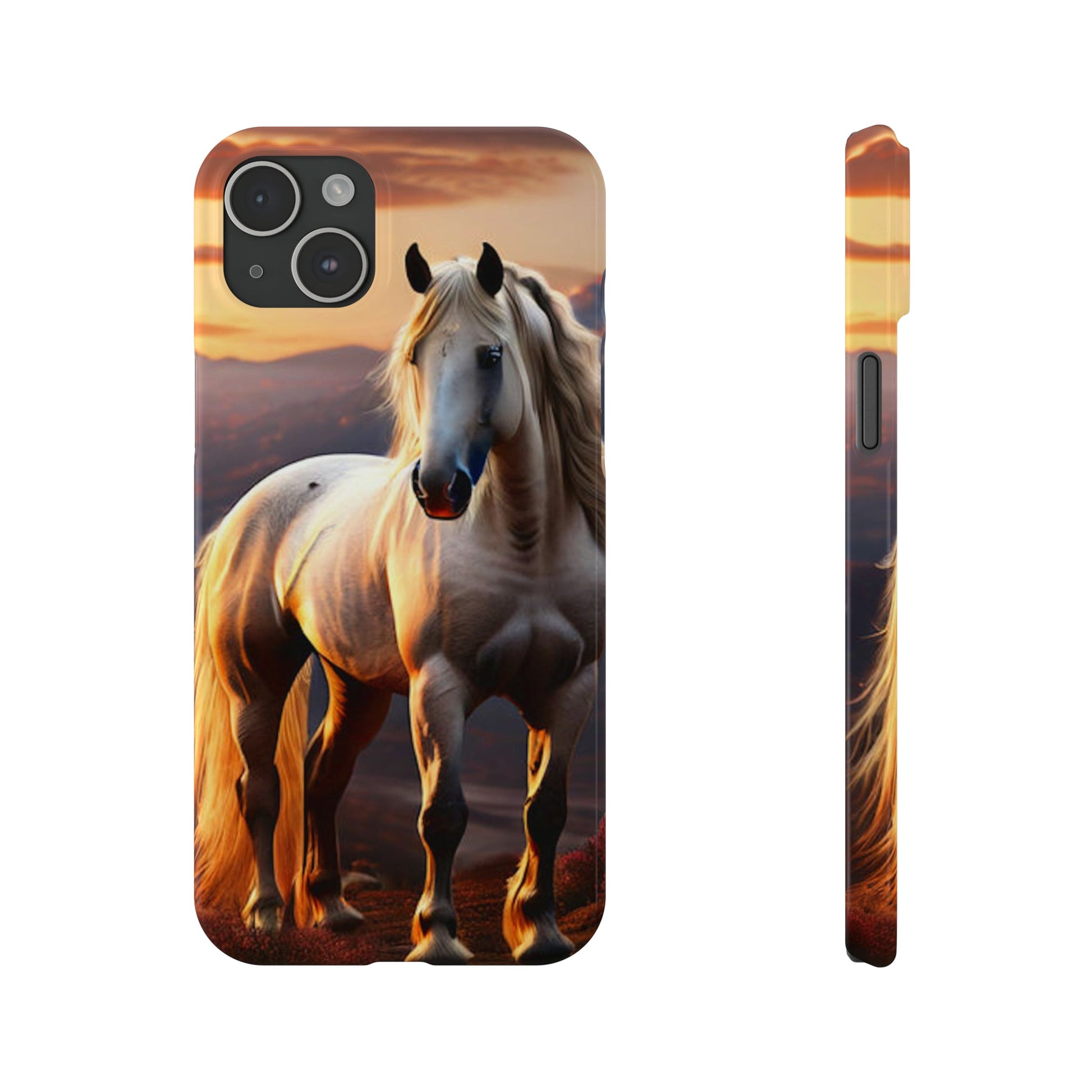 Horsey Slim Phone Case - Colorwink