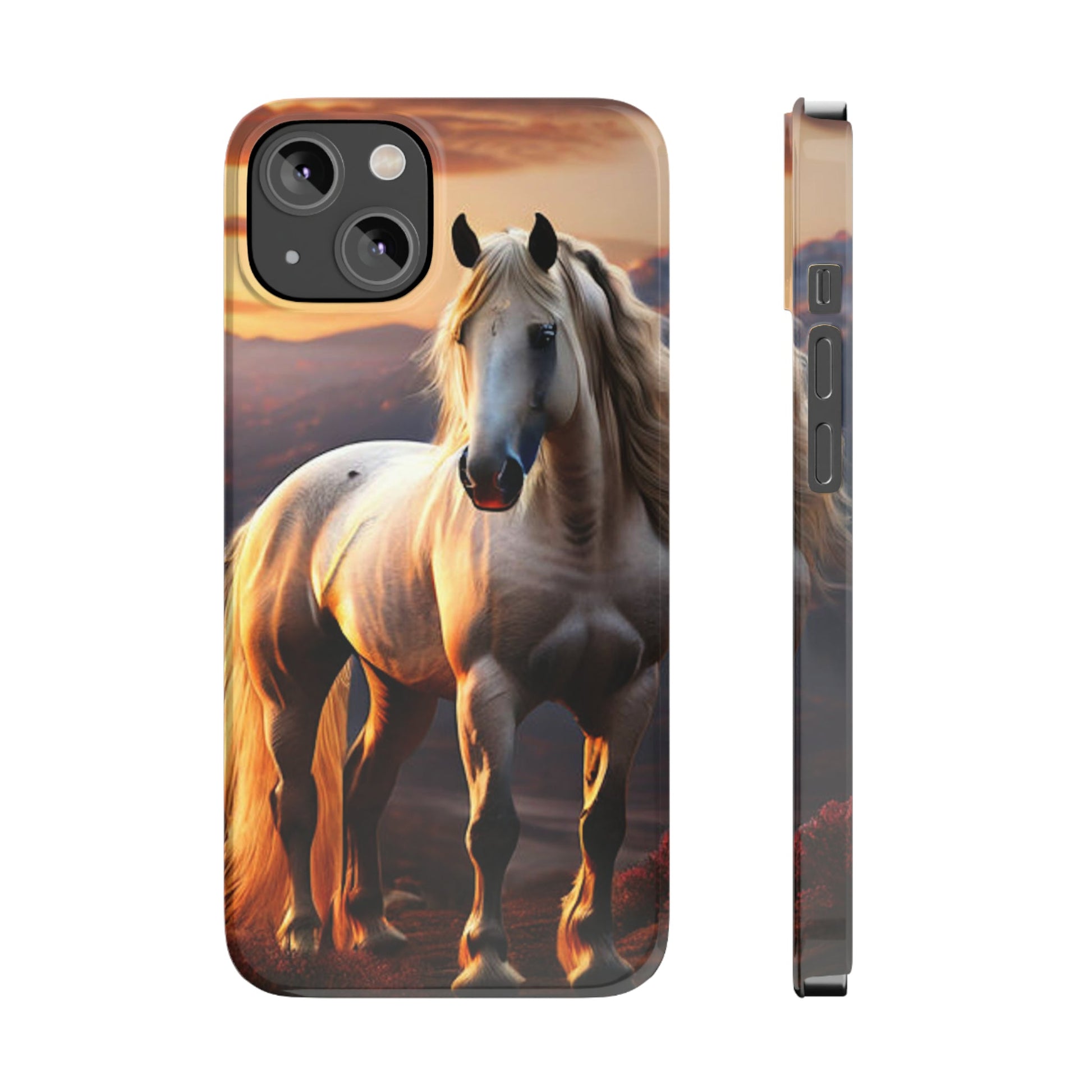 Horsey Slim Phone Case - Colorwink