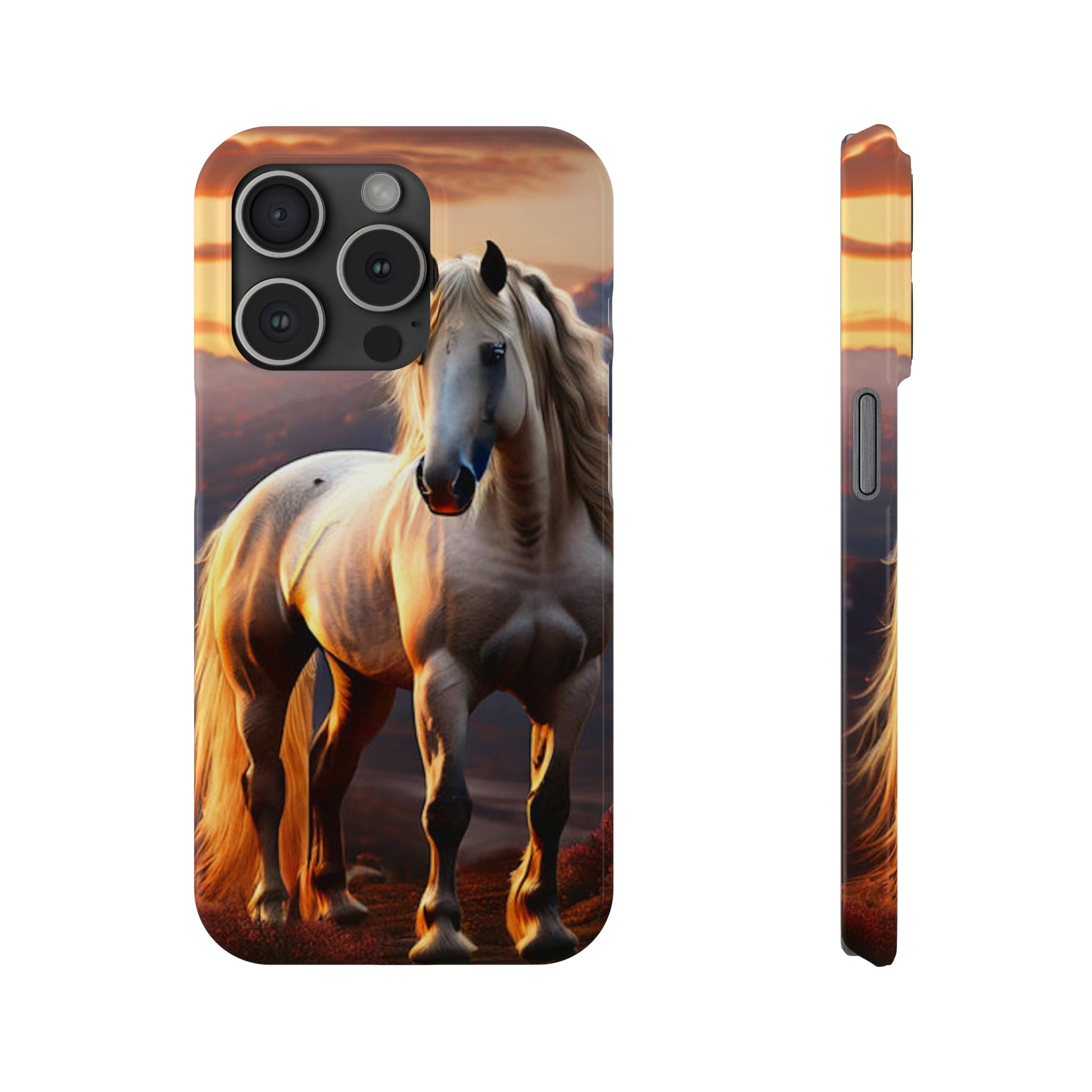 Horsey Slim Phone Case - Colorwink