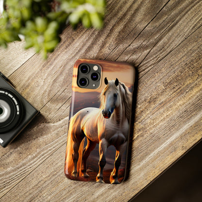 Horsey Slim Phone Case - Colorwink