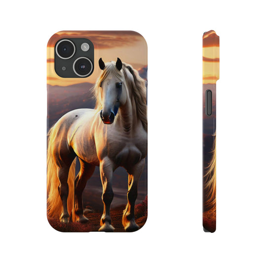 Horsey Slim Phone Case - Colorwink