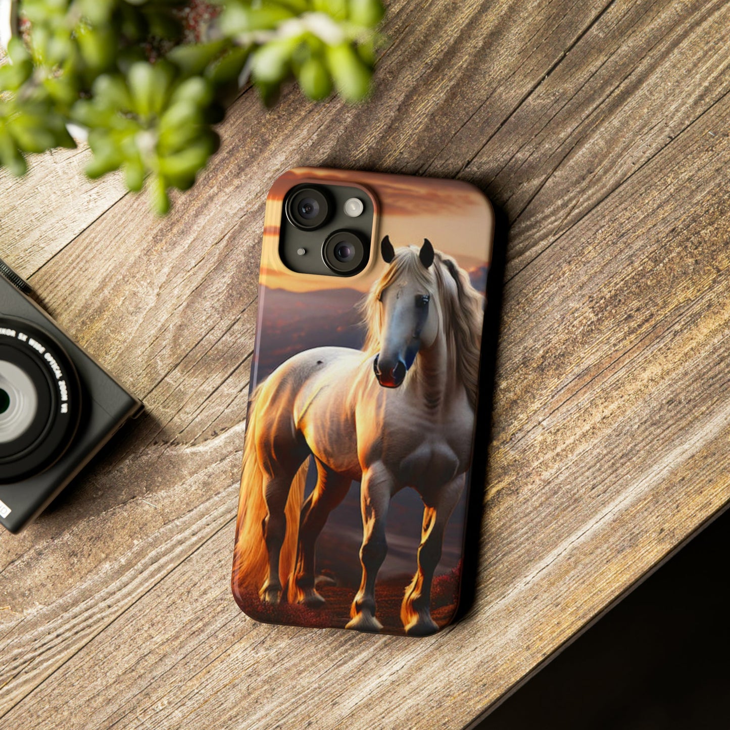 Horsey Slim Phone Case - Colorwink