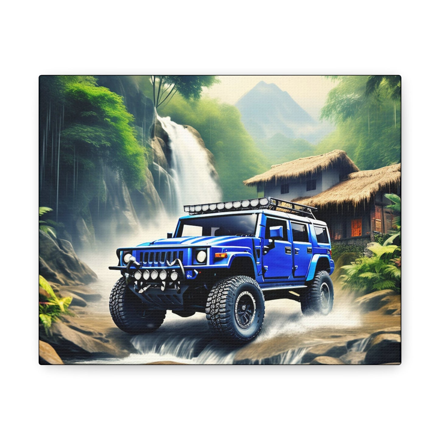 Hummer Art Canvas - Colorwink