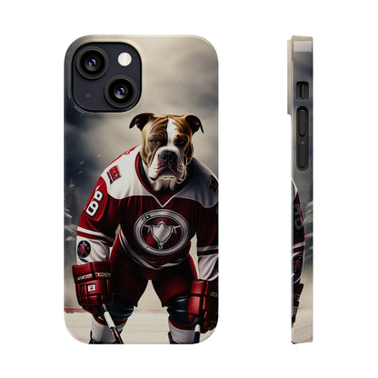 Ice Hockey Player Slim Phone Case - Colorwink