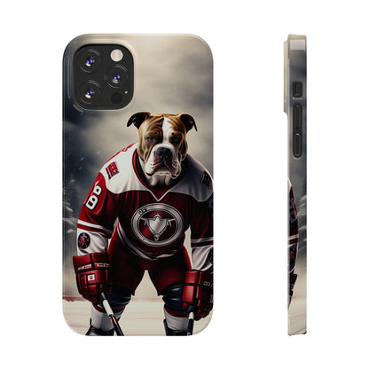 Ice Hockey Player Slim Phone Case - Colorwink