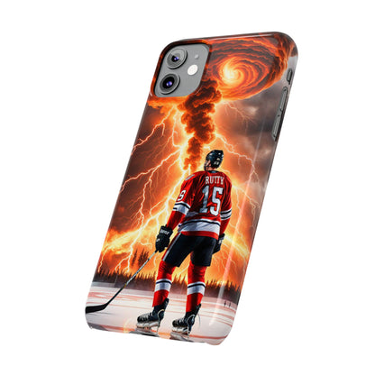 Ice Hockey Slim Phone Case - Colorwink