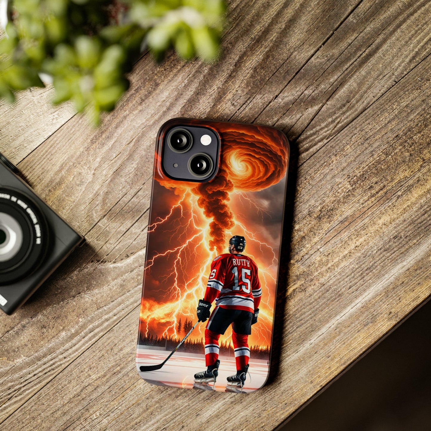 Ice Hockey Slim Phone Case - Colorwink