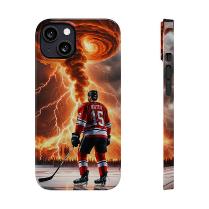 Ice Hockey Slim Phone Case - Colorwink