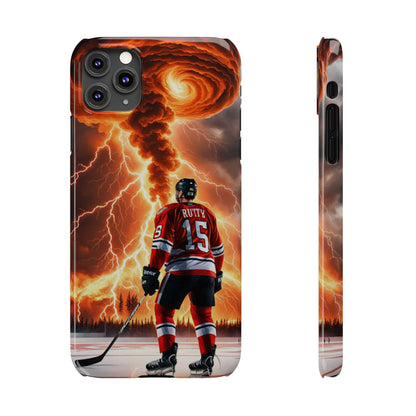 Ice Hockey Slim Phone Case - Colorwink