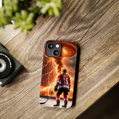 Ice Hockey Slim Phone Case - Colorwink