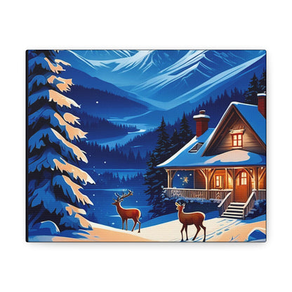 IceAge Scenic View Canvas - Colorwink