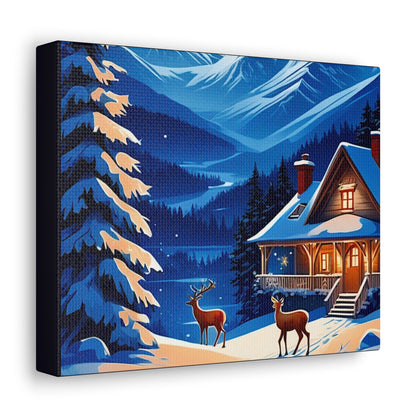 IceAge Scenic View Canvas - Colorwink