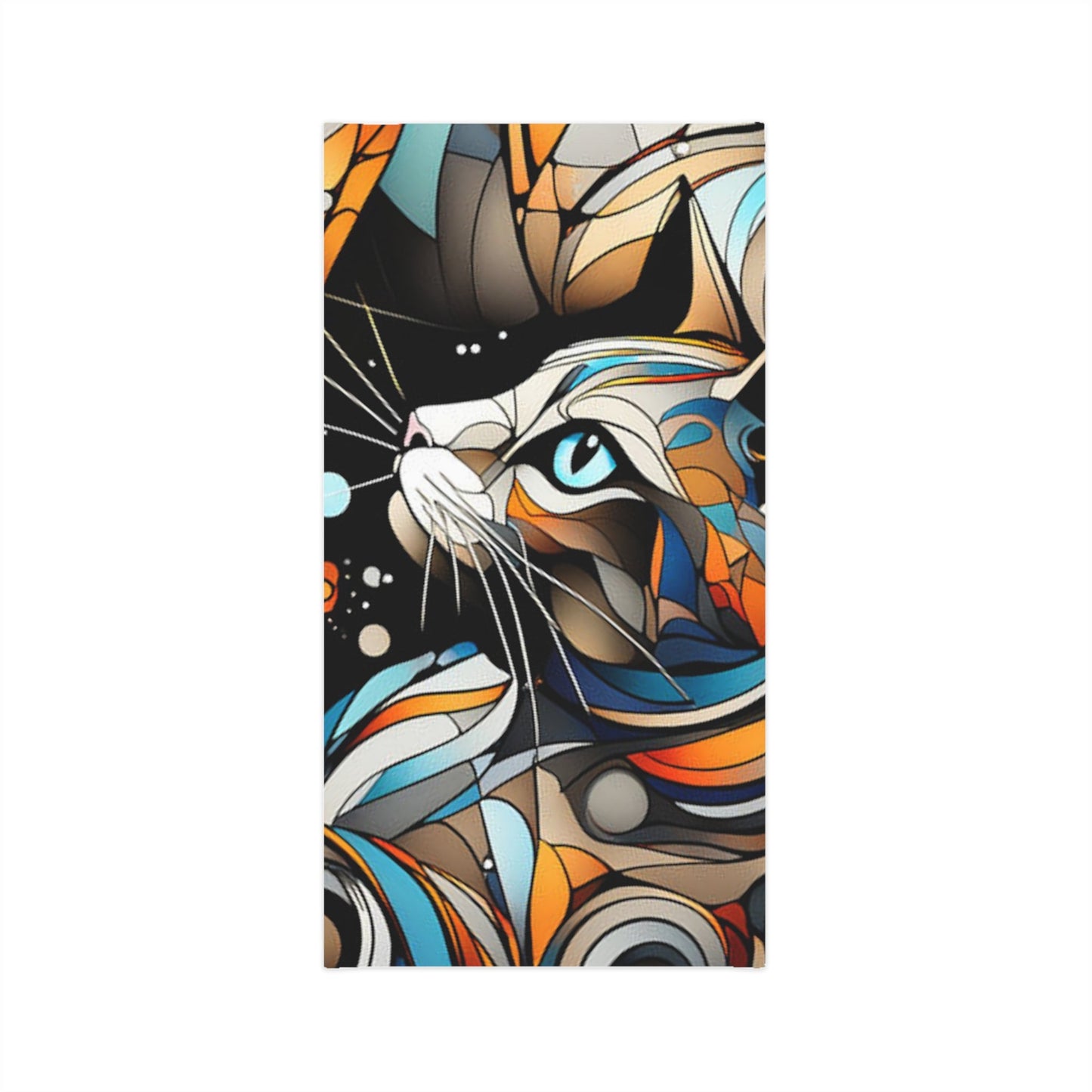 Iconic Cat Mural Neck Gaiter - Colorwink