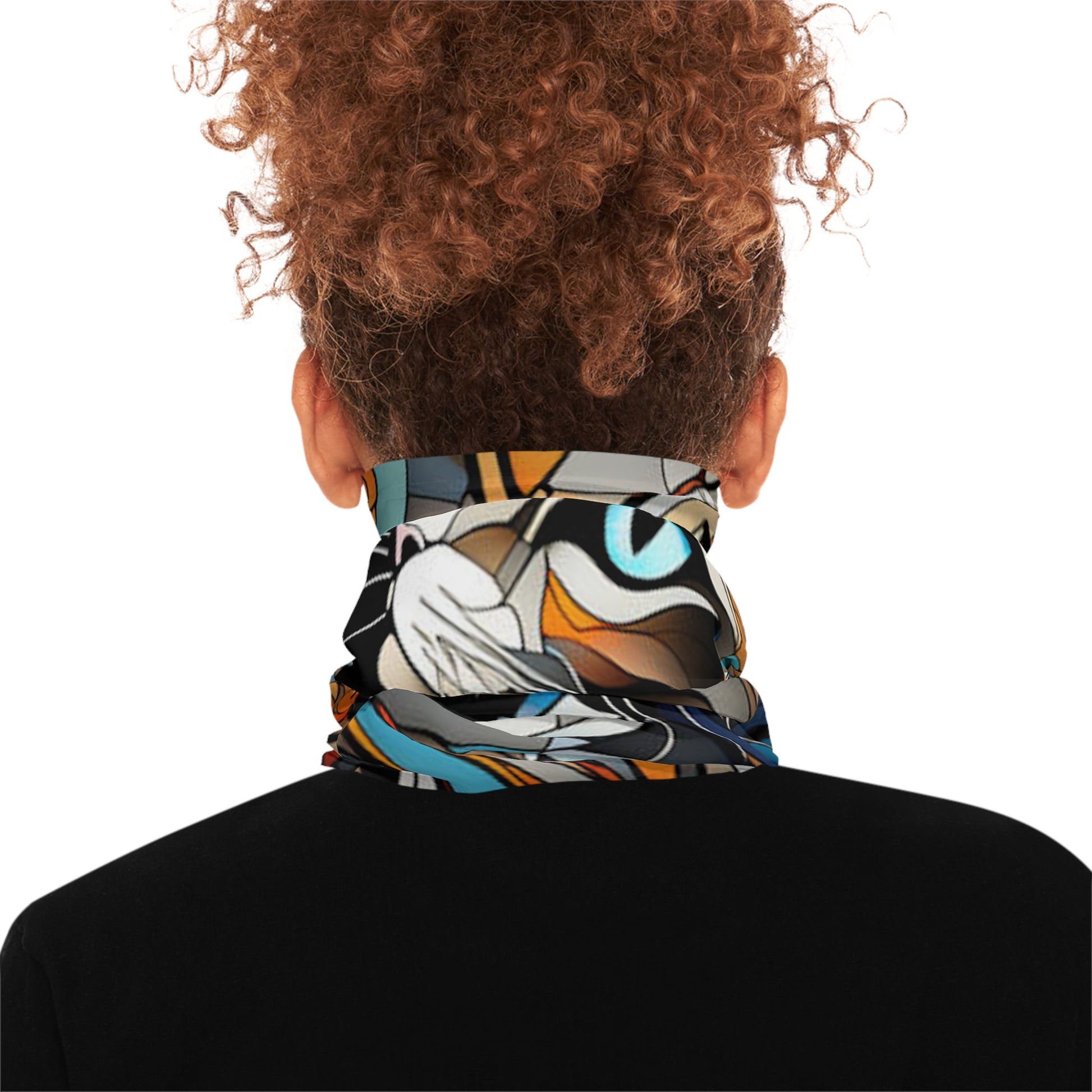 Iconic Cat Mural Neck Gaiter - Colorwink