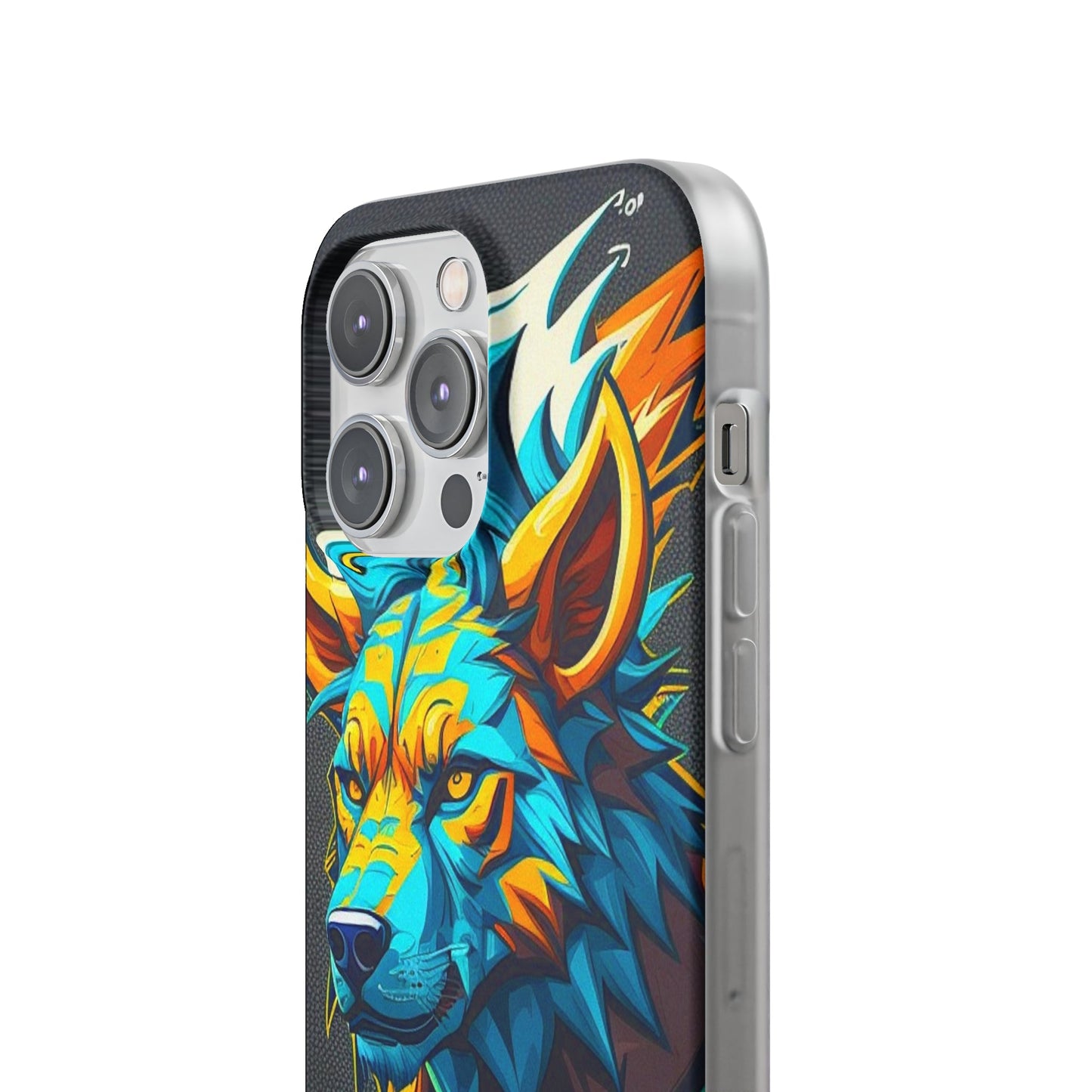 Illustration of a beast Flexi Case - Colorwink