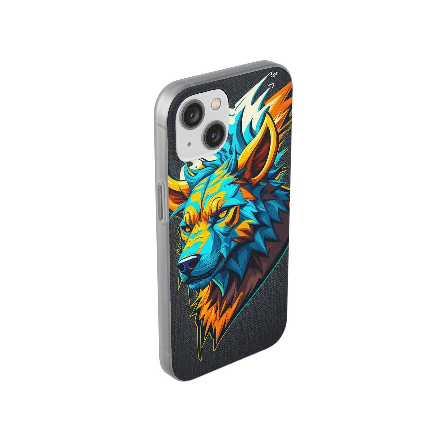 Illustration of a beast Flexi Case - Colorwink