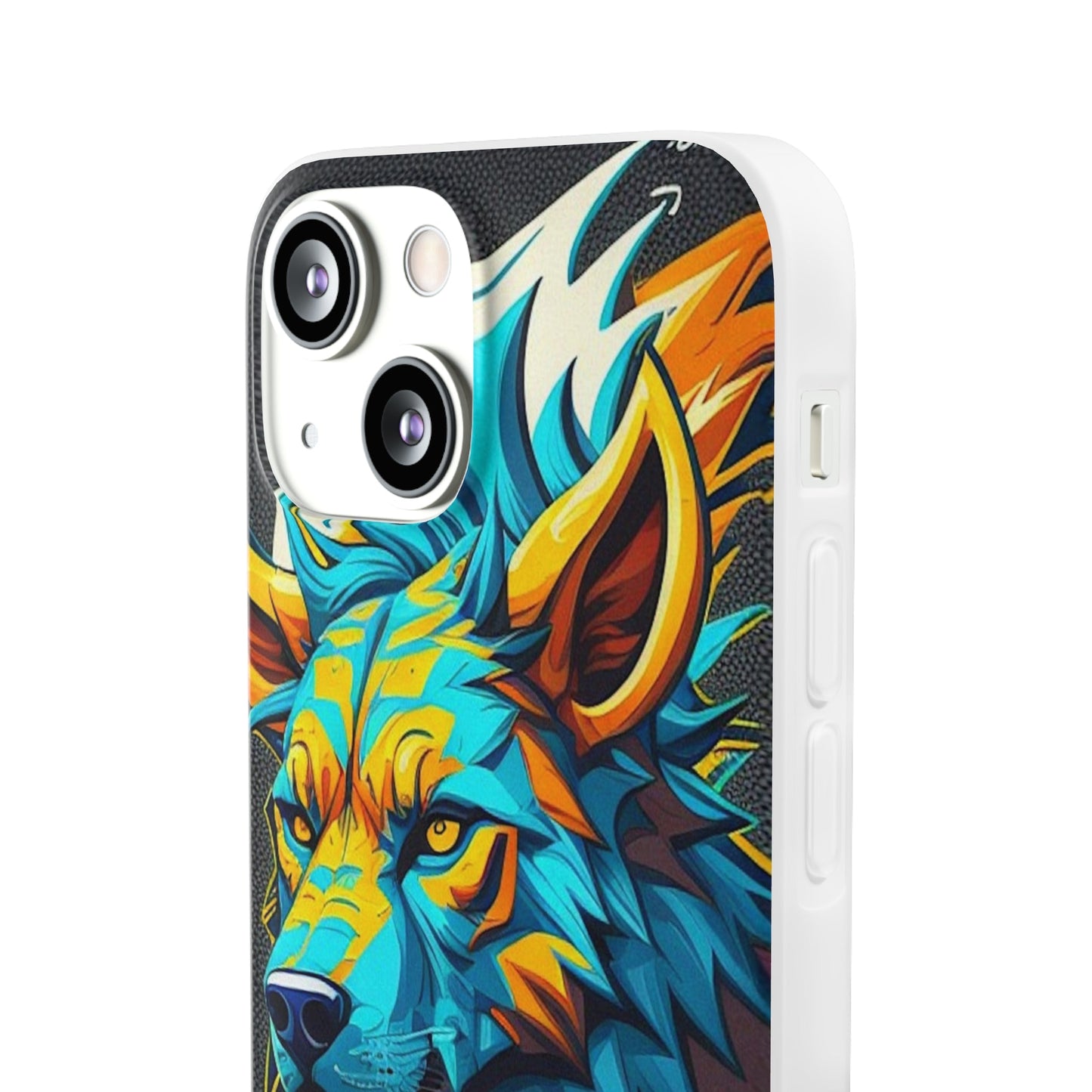 Illustration of a beast Flexi Case - Colorwink