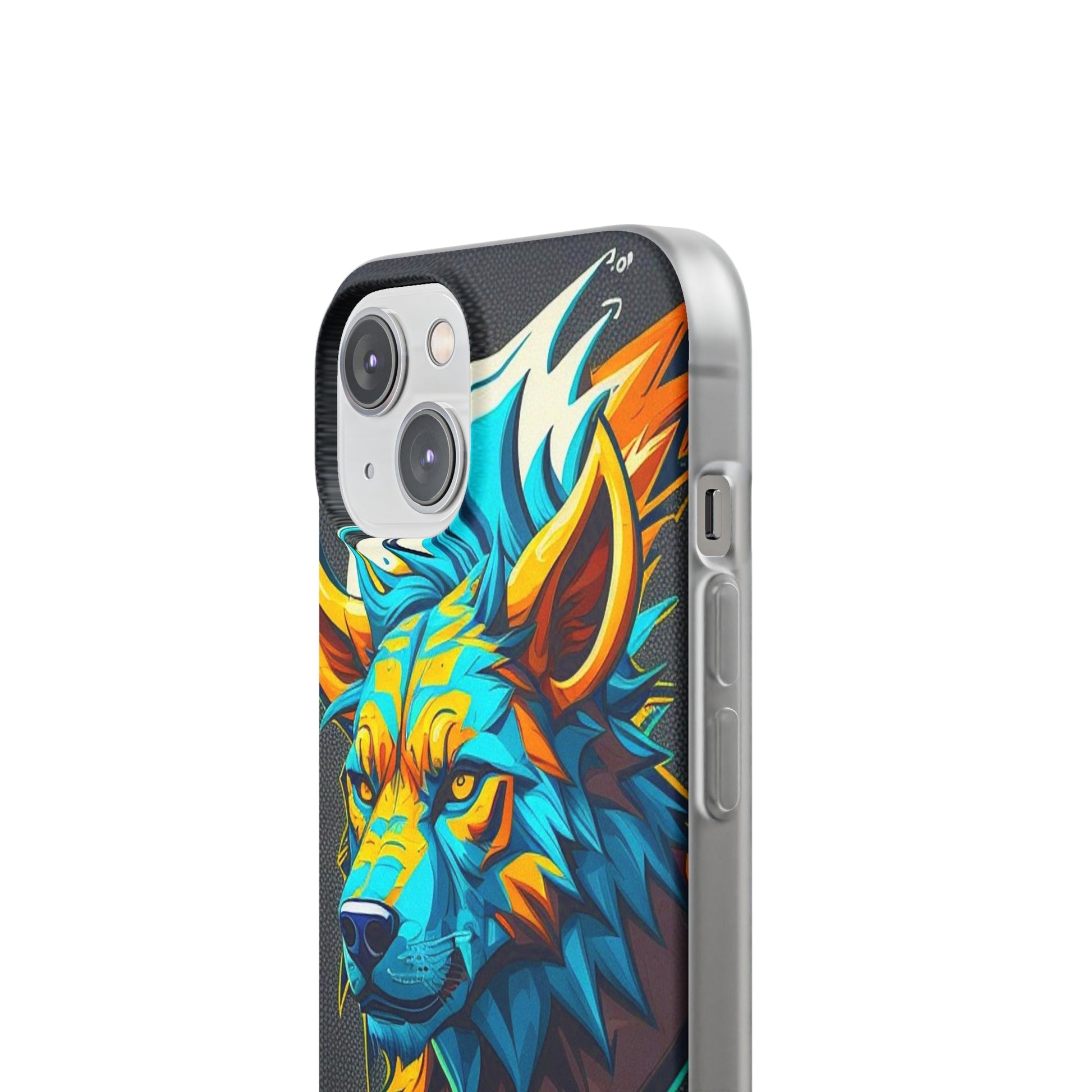 Illustration of a beast Flexi Case - Colorwink