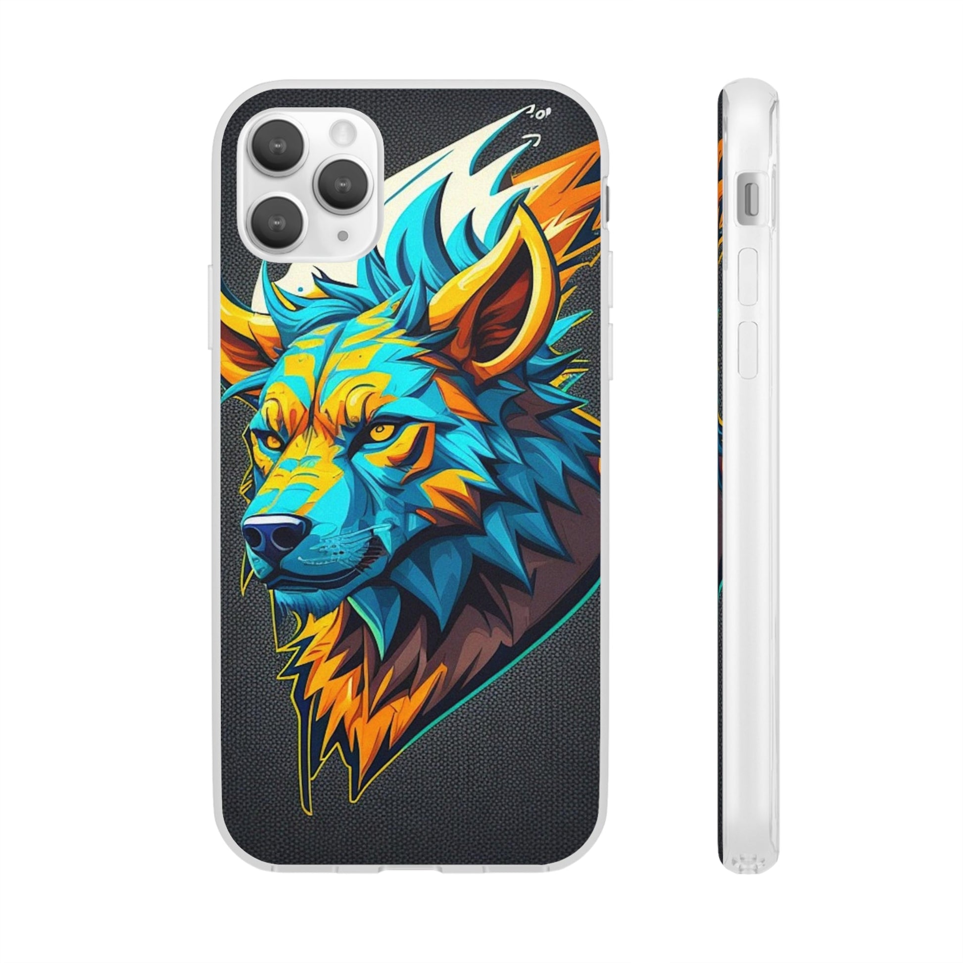 Illustration of a beast Flexi Case - Colorwink