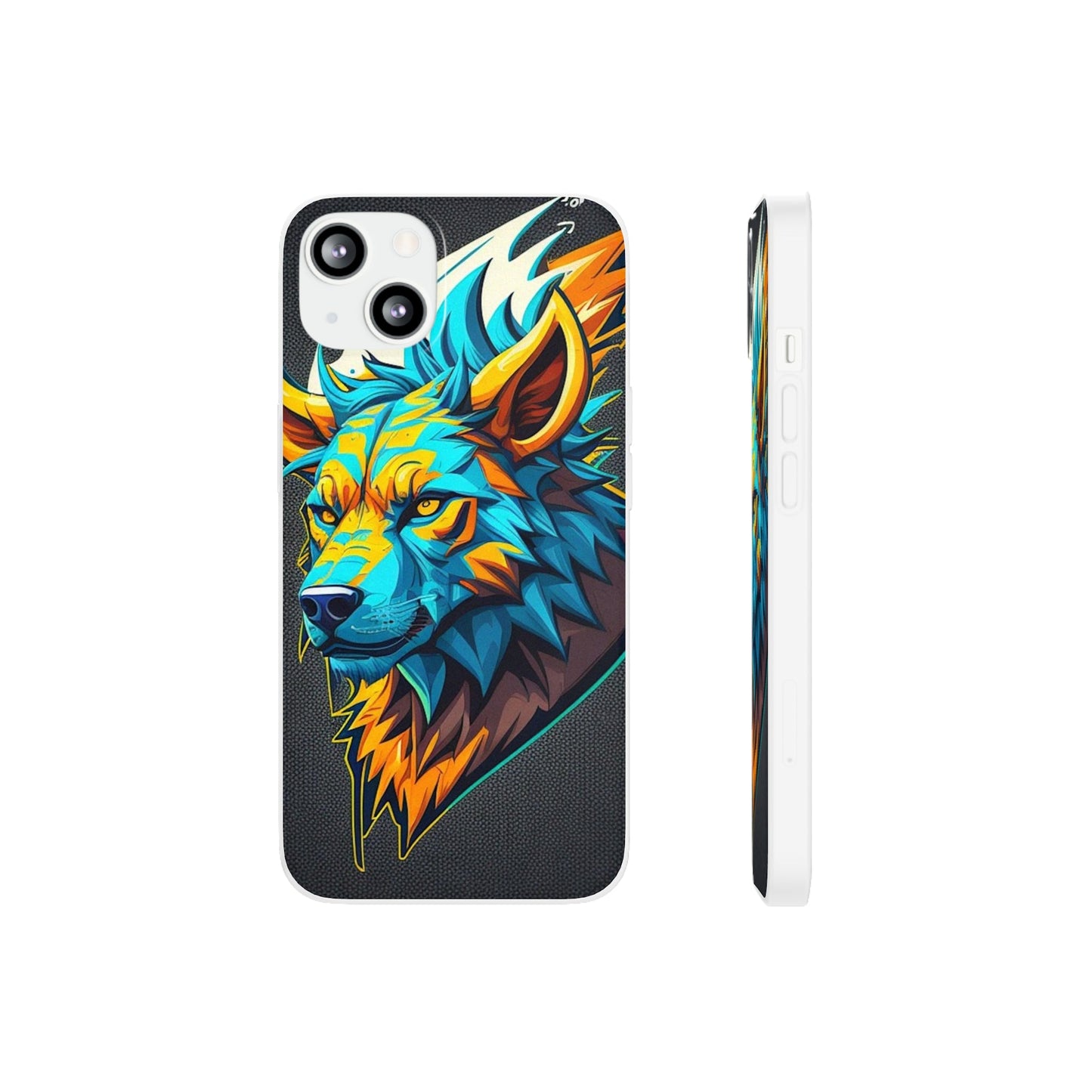 Illustration of a beast Flexi Case - Colorwink