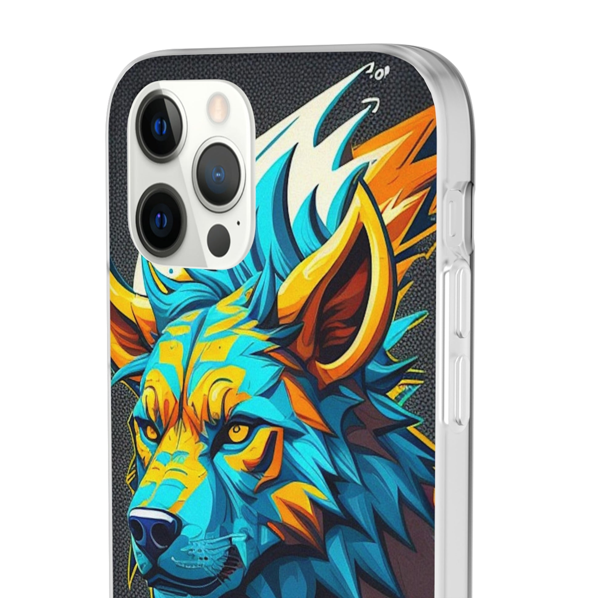 Illustration of a beast Flexi Case - Colorwink