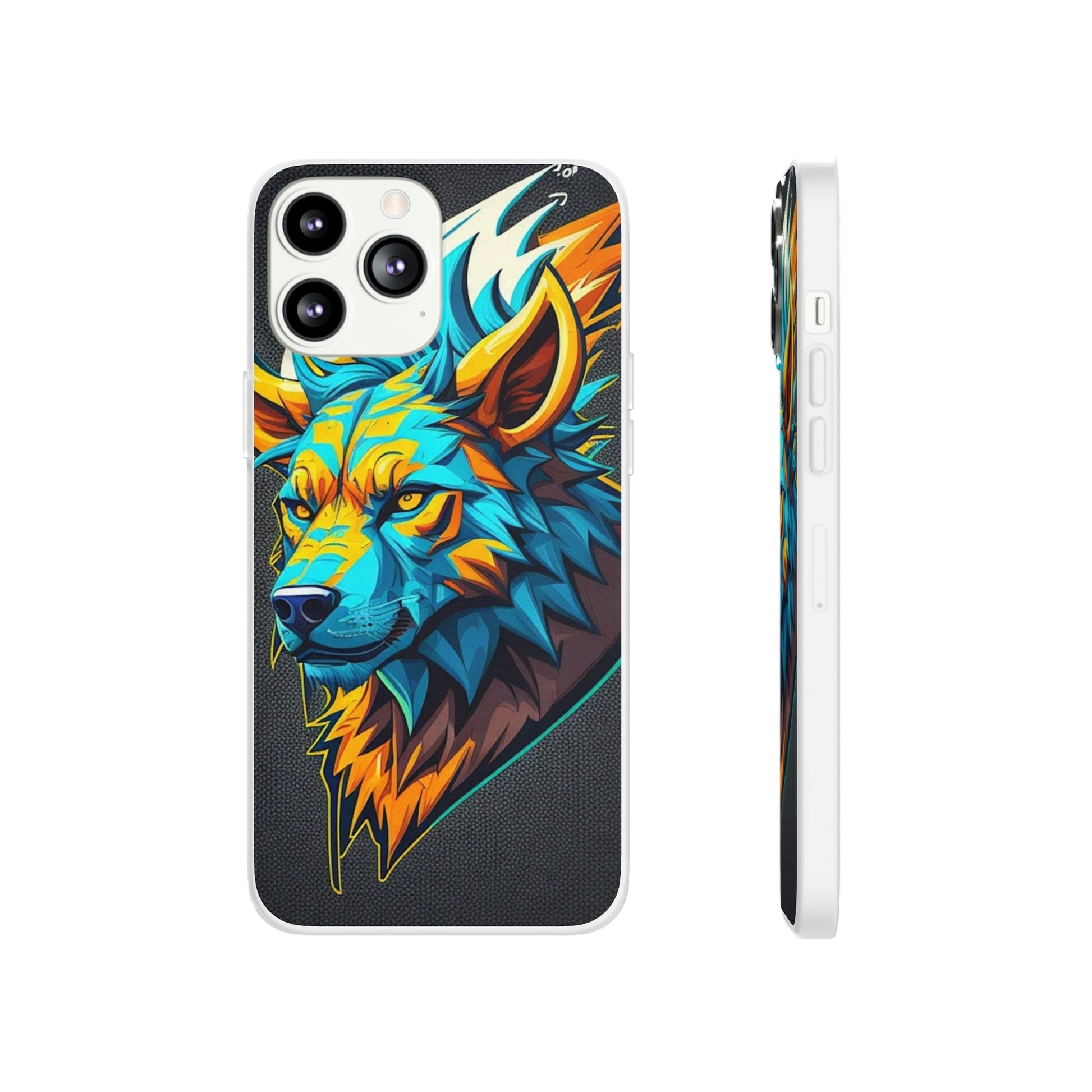 Illustration of a beast Flexi Case - Colorwink