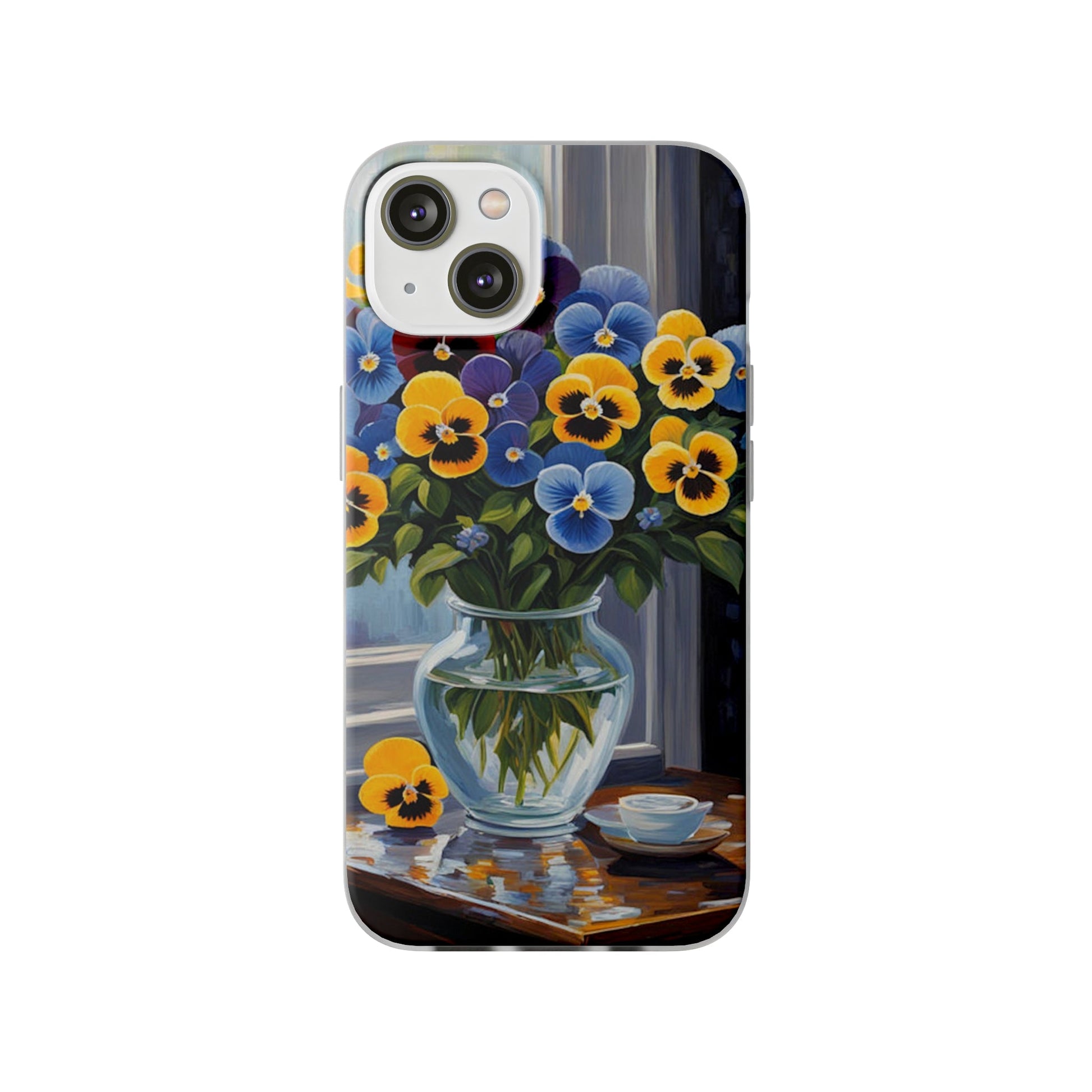 Impasto-style painting Flexi Case - Colorwink