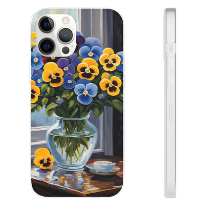 Impasto-style painting Flexi Case - Colorwink