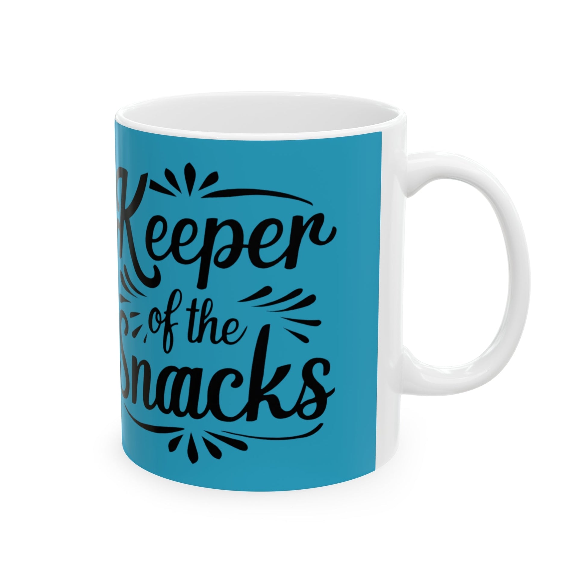 Keeper Of Snacks Blue Mug - Colorwink