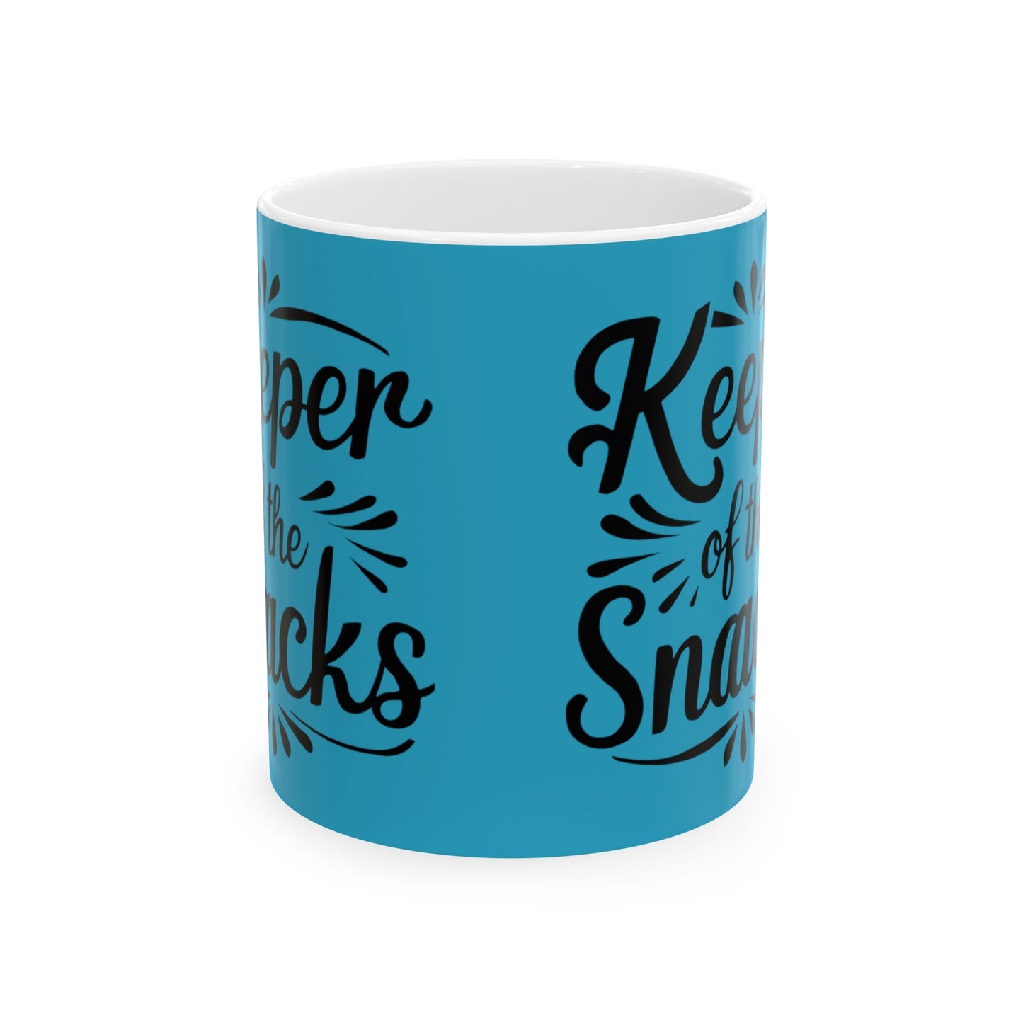 Keeper Of Snacks Blue Mug - Colorwink