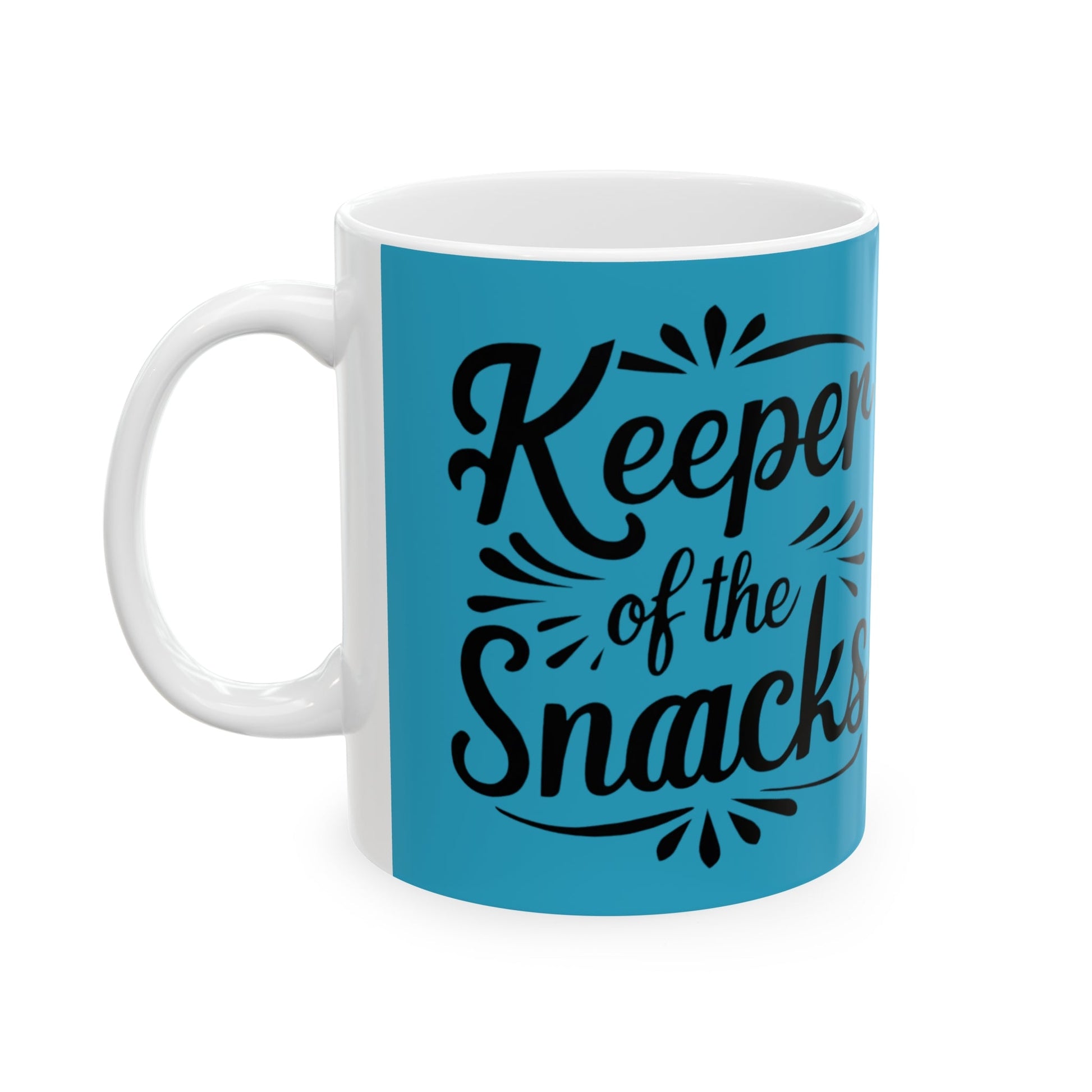 Keeper Of Snacks Blue Mug - Colorwink