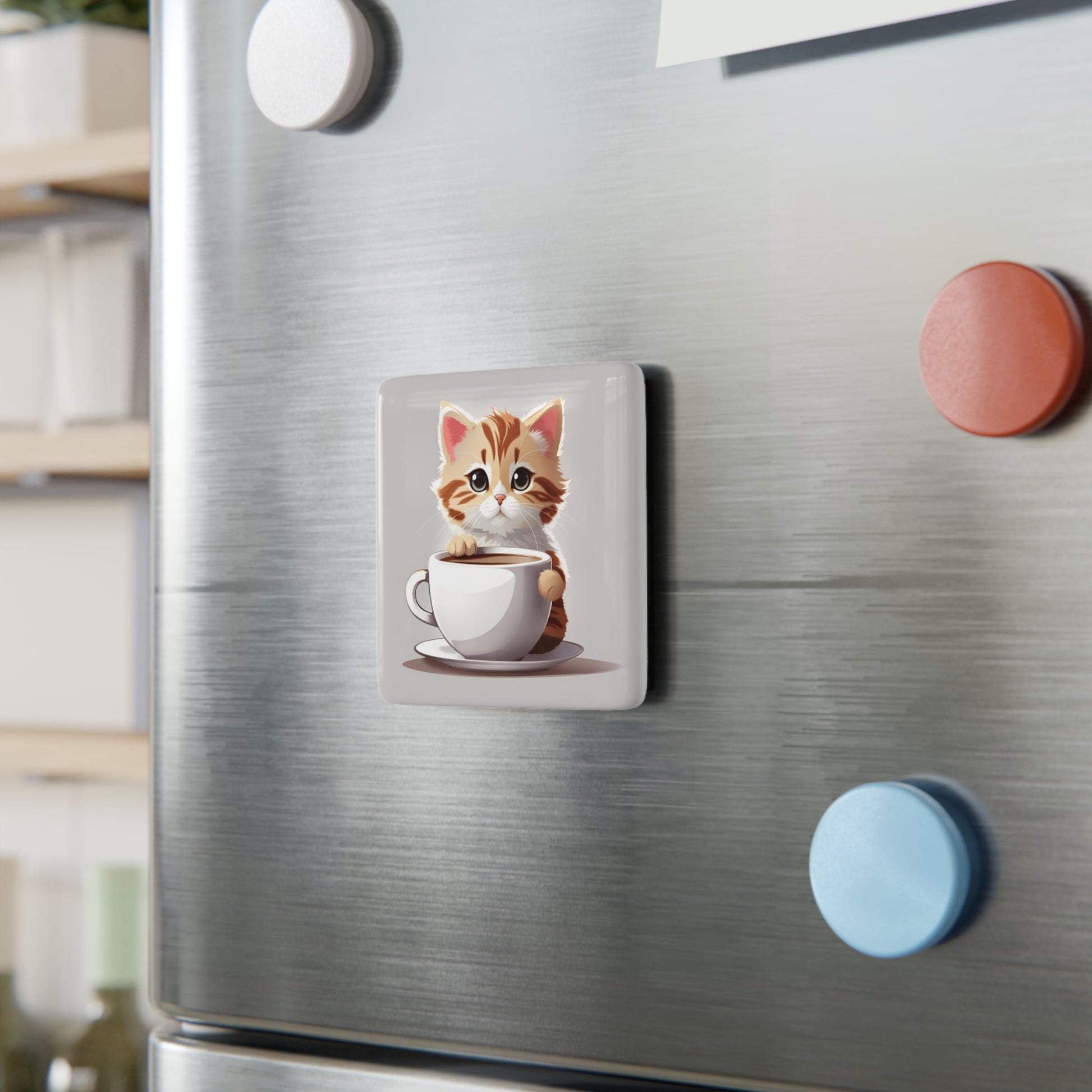 Kitten Fridge Magnet - Colorwink