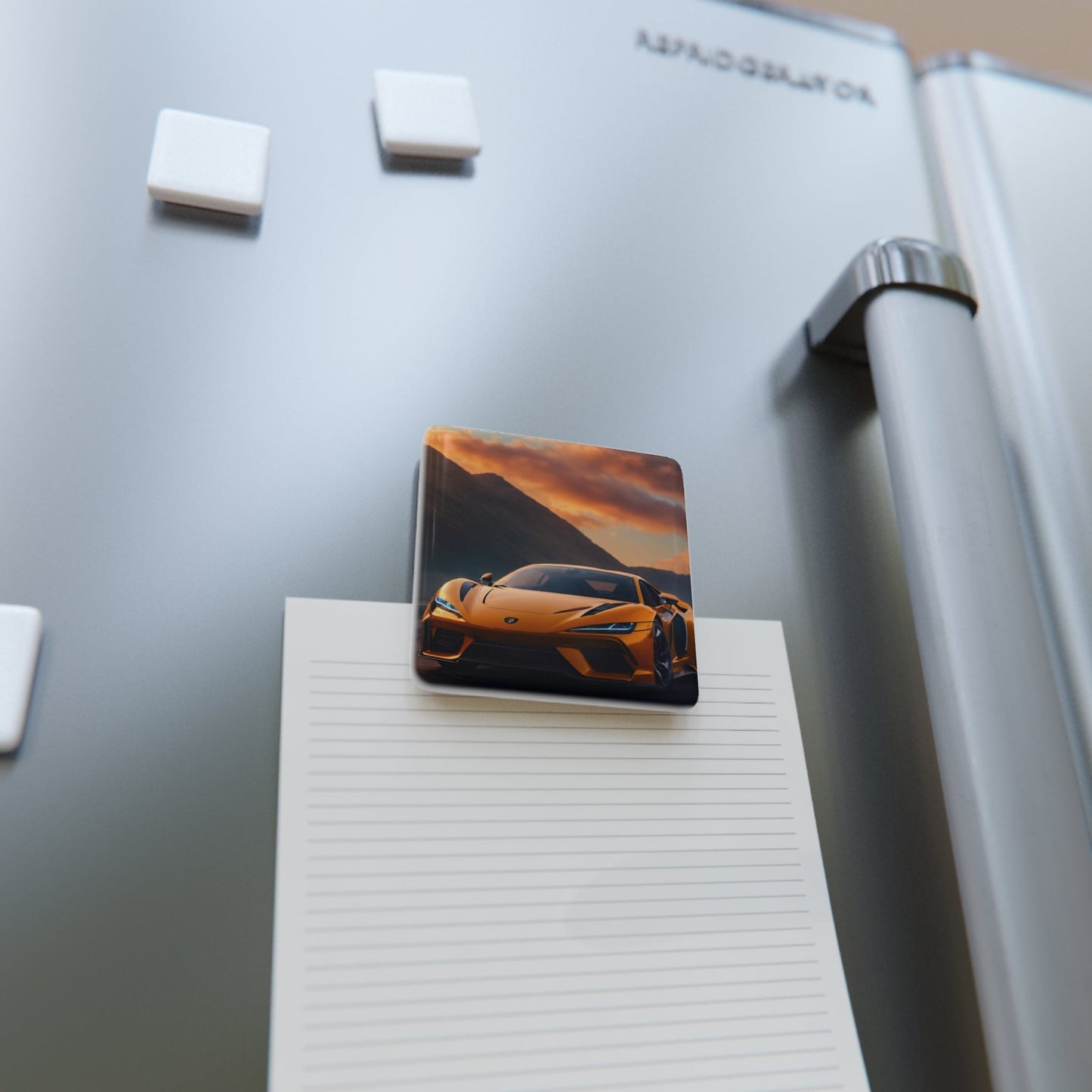 Lambo Fridge Magnet - Colorwink