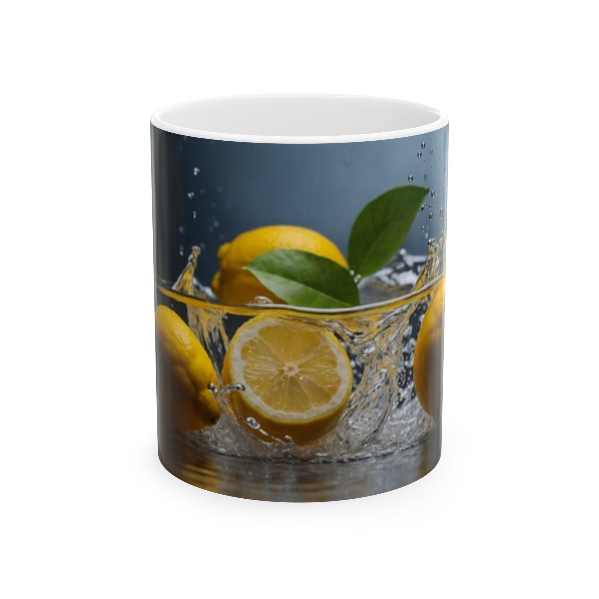 Lemon Splash Coffee Mug - Colorwink