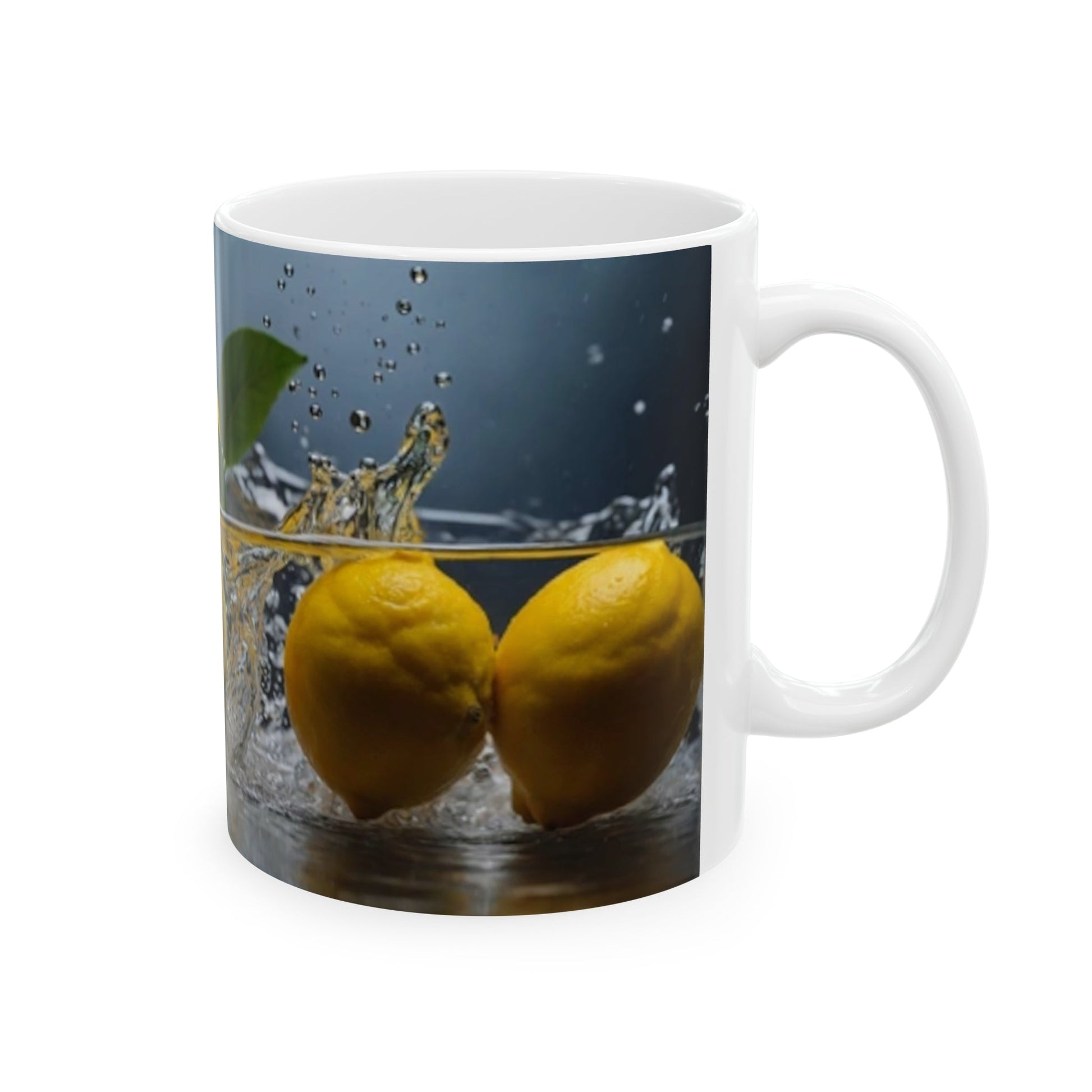 Lemon Splash Coffee Mug - Colorwink