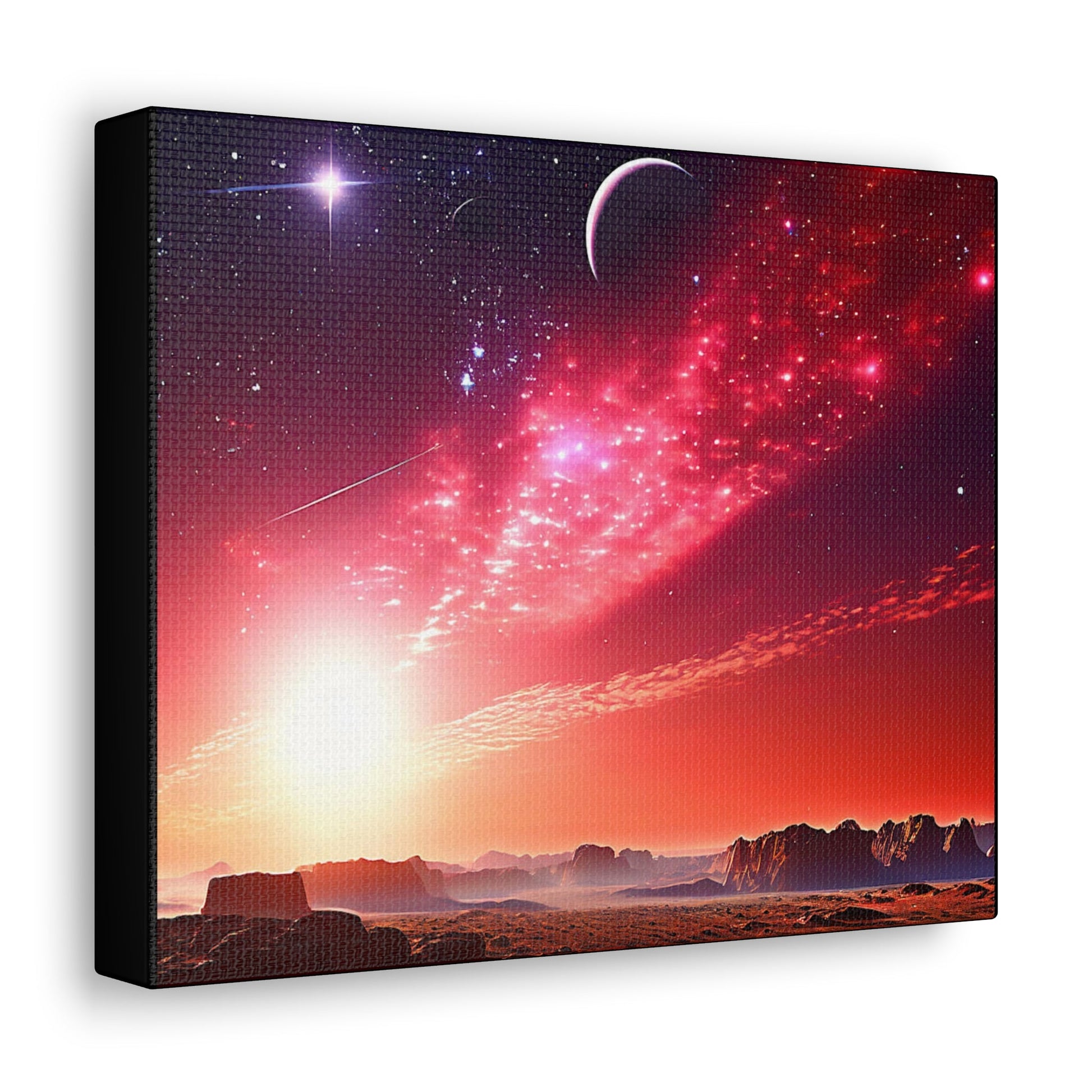 Life On Mars Art Canvas - Colorwink