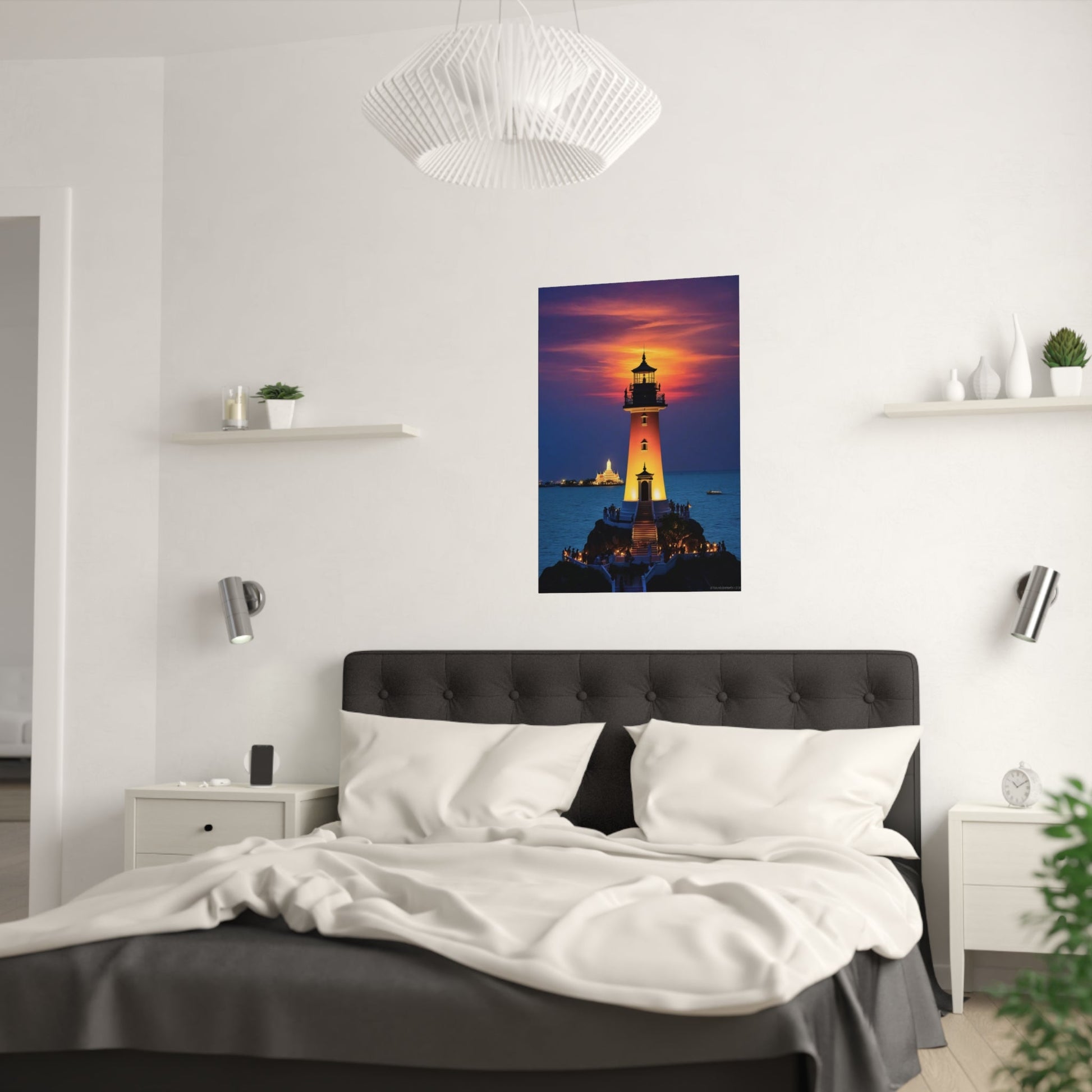 Lighthouse Poster - Colorwink