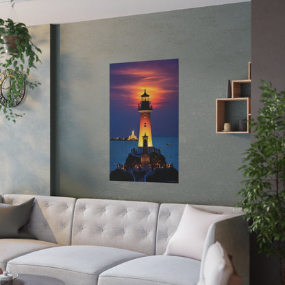 Lighthouse Poster - Colorwink