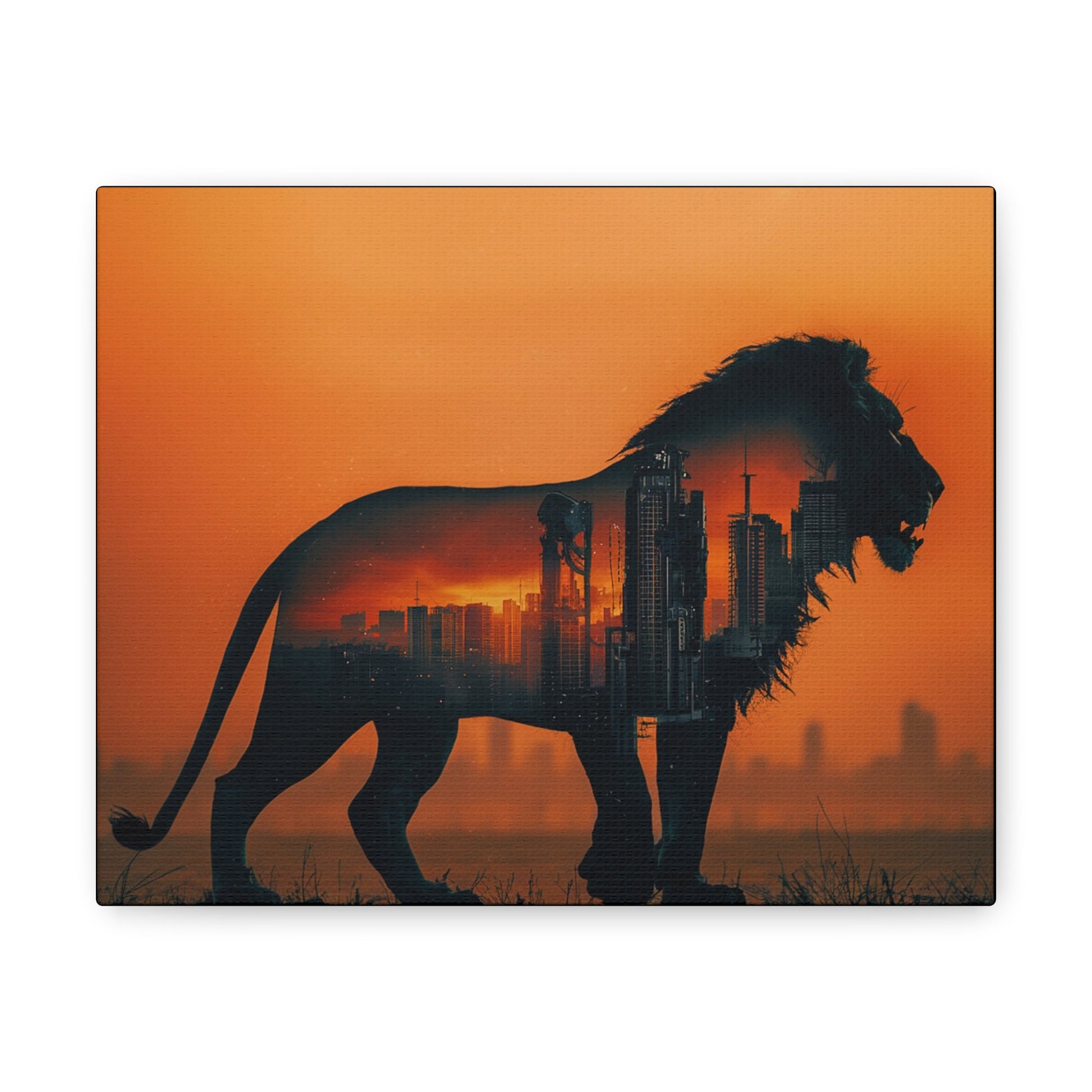 Lionheart Art Canvas - Colorwink