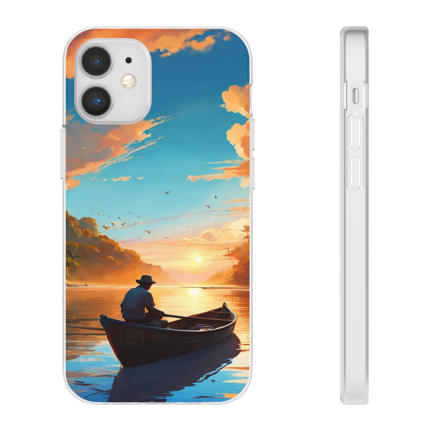 Lone Fisherman Flexi Case - Colorwink